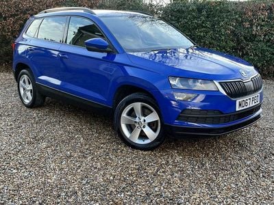 Blue Used 2018 Skoda Karoq SE SUV | £7,990 (Fair price)