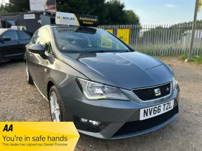 Used Seat Ibiza FR 90 HP (66 kW) 2017 Grey Hatchback