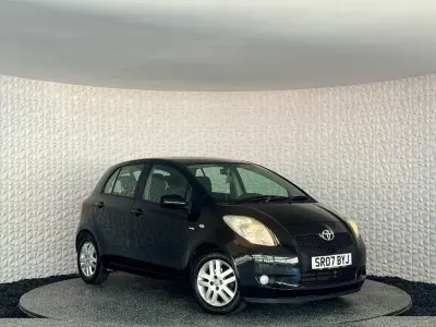 Used Toyota Yaris 2007 Black Hatchback