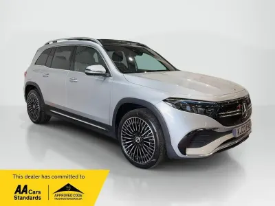 Used Mercedes EQB350 AMG line 214 kW (292 HP) 2023 Silver SUV