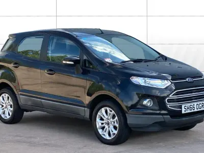 Used Ford Ecosport Zetec 112 HP (82 kW) 2016 Black SUV
