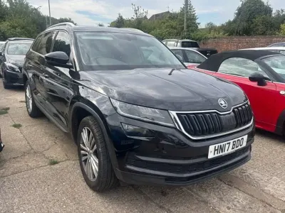 Used Skoda Kodiaq SE L 150 HP (110 kW) 2017 Black SUV