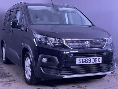 Black Used 2019 Peugeot Rifter Allure MPV | £9,499 (Fair price)