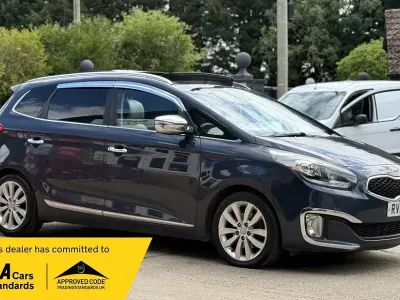 Used Kia Carens 134 HP (98 kW) 2014 Blue MPV
