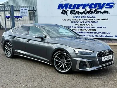 Used Audi A5 S-Line 2022 Grey Coupe