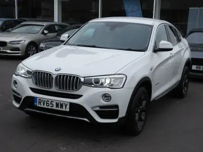 Used BMW X4 xLine 190 HP (139 kW) 2015 White SUV