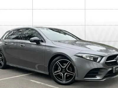 Used Mercedes A200 AMG Line Premium 163 HP (119 kW) 2022 Grey Hatchback