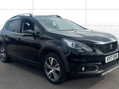 Usado Peugeot 2008 Allure 110 HP (80 kW) 2017 Preto SUV