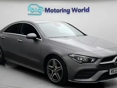 Used Mercedes CLA200 AMG line 163 HP (119 kW) 2022 Grey Coupe