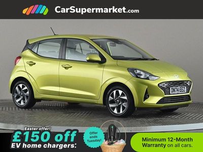 Used Hyundai i10 Advanced 2024 Yellow Hatchback