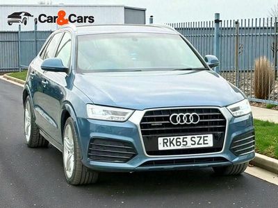 Begagnad Audi Q3 S-line plus 150 HK (110 kW) 2015 Blå SUV