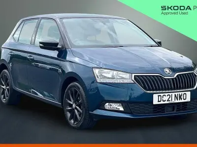 Used Skoda Fabia Colour Edition 60 HP (44 kW) 2021 Blue Hatchback