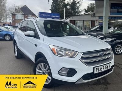 Used Ford Kuga Zetec 150 HP (110 kW) 2017 White SUV