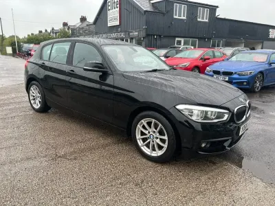 Used BMW 116 Comfort Edition 116 HP (85 kW) 2018 Black Hatchback
