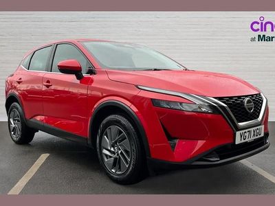 Red Used 2021 Nissan Qashqai Acenta Premium SUV | £14,320 (Good price)
