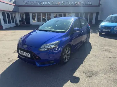 Used Ford Focus ST 250 HP (183 kW) 2014 Blue Hatchback