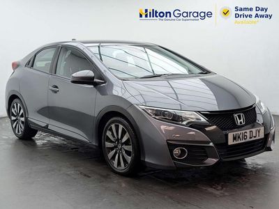 Begagnad Honda Civic SE 2016 Grå Halvkombi