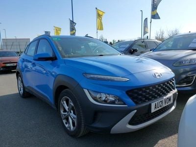 Used Hyundai Kona SE 120 HP (88 kW) 2021 Blue SUV