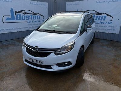 Used Vauxhall Zafira SRi 2016 White MPV