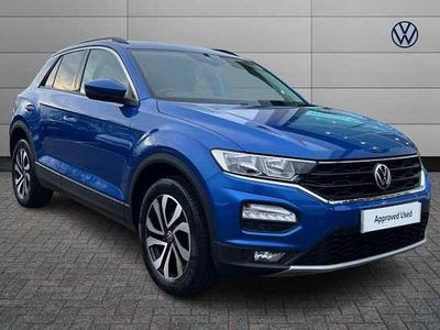 Blue Used 2021 VW T-Roc Active SUV | £17,490 (Fair price)