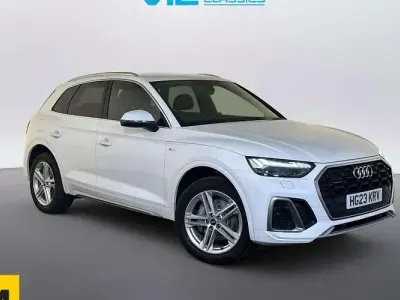Used Audi Q5 S-Line 265 HP (194 kW) 2023 White SUV
