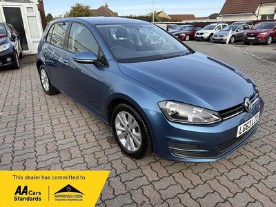 Blue Used 2013 VW Golf VII SE Hatchback | £6,495 (Fair price)