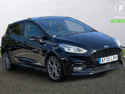 Used Ford Fiesta ST-Line 125 HP (91 kW) 2020 Black Hatchback