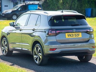 Used VW T-Cross R-line 2021 Grey SUV