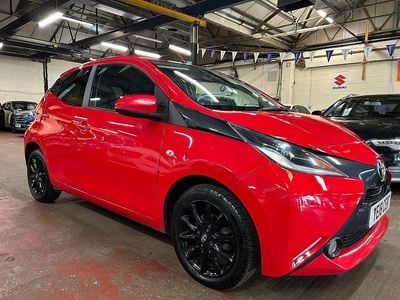 Red Used 2018 Toyota Aygo x-style Hatchback | £5,291 (Fair price)