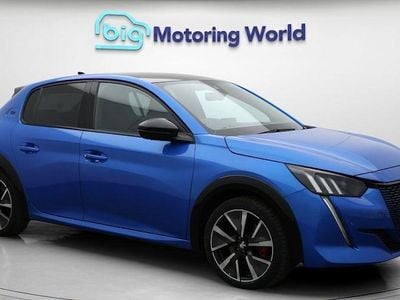 Blue Used 2020 Peugeot e-208 GT-line Hatchback | £10,600 (Good price)