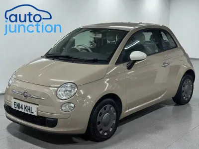 Used Fiat 500 69 HP (50 kW) 2014 Beige Hatchback