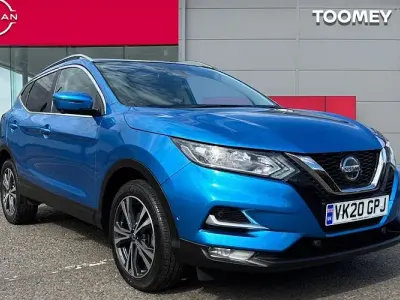 Used Nissan Qashqai N-Connecta 140 HP (102 kW) 2020 Blue SUV