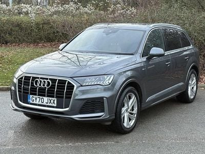 Grey Used 2020 Audi Q7 S-Line SUV | £28,500 (Fair price)