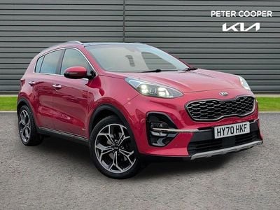 Red Used 2021 Kia Sportage GT-Line S SUV | £18,832 (Super price)