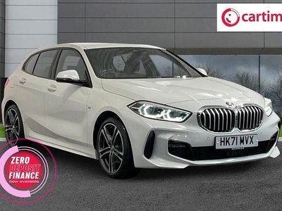 White Used 2021 BMW 118 M Sport Hatchback | £20,199 (Fair price)