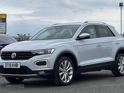 Silver Used 2019 VW T-Roc SEL SUV | £16,990 (Fair price)