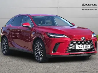 Used Lexus RX450h+ 304 HP (223 kW) 2023 Red SUV