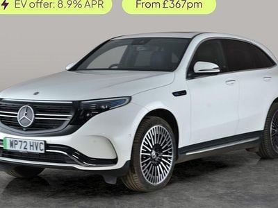 Used Mercedes EQC400 AMG Line Premium 300 kW (408 HP) 2022 White SUV