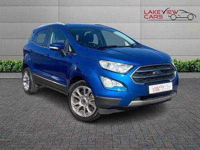 Used Ford Ecosport Titanium 125 HP (91 kW) 2018 Blue SUV