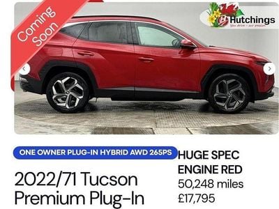 Used Hyundai Tucson Premium 265 HP (194 kW) 2022 Red SUV