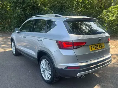Used Seat Ateca XCELLENCE 150 HP (110 kW) 2019 Silver SUV