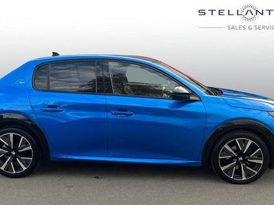 Used Peugeot 208 GT 99 HP (72 kW) 2021 Blue Hatchback