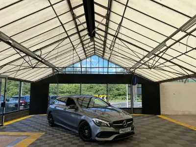 Used Mercedes CLA220 AMG line 2018 Grey Coupe