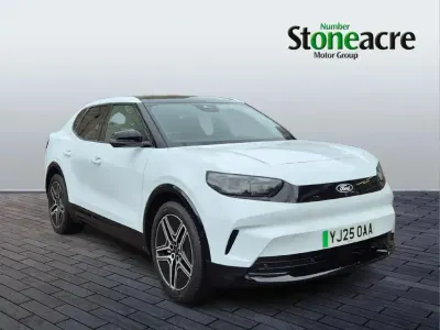 Used Ford Capri Premium 125 kW (170 HP) 2025 White SUV