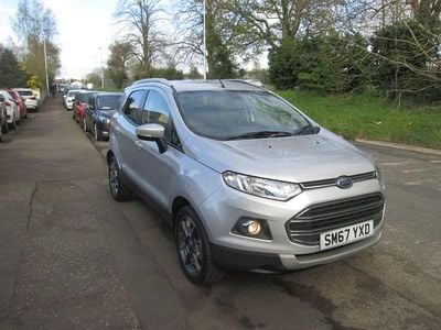 Usado Ford Ecosport Titanium 125 HP (91 kW) 2018 Prateado SUV