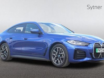 Used BMW i4 M Sport 246 kW (335 HP) 2023 Blue Sedan