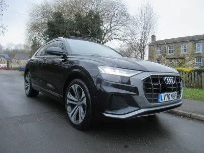 Used Audi Q8 S-Line 286 HP (210 kW) 2020 Black SUV