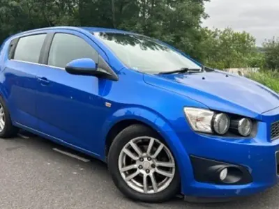 Used Chevrolet Aveo LTZ 95 HP (69 kW) 2011 Blue Hatchback