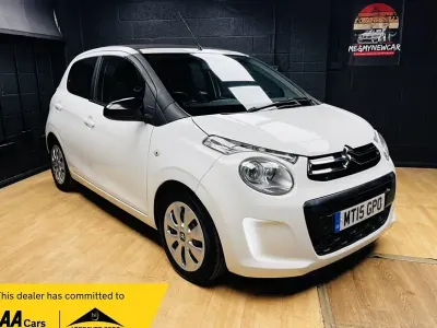 Used Citroën C1 Feel 82 HP (60 kW) 2015 White Hatchback
