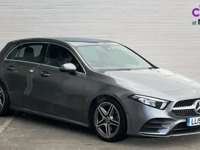 Used Mercedes A200 AMG line 163 HP (119 kW) 2019 Grey